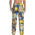 thumbnail image 3 of Balery Sicilian Style print Men's Pajama Pants,Ultra Lightweight Pjs,Lounge Pant-X-Large, 3 of 9