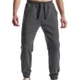 thumbnail image 1 of Pantalones de chándal holgados de verano para hombre: pantalones deportivos con dobladillo y tallas grandes, 1 of 2