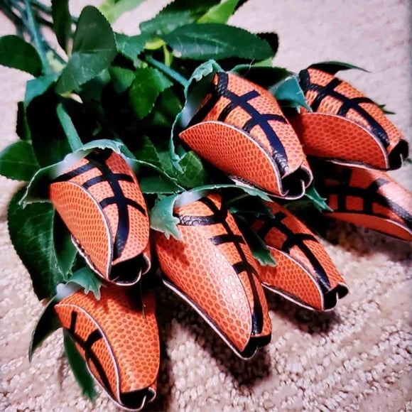 RKSTN Pendant Pendant Sports leather rose basketball