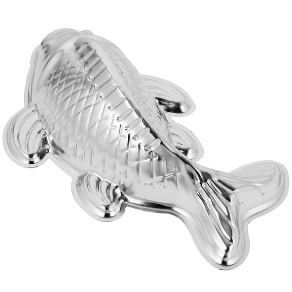 BESTYASH Aluminum Fish Shaped Baking Mold Pan for Cakes, Jellies, Candy, and Dessert Making