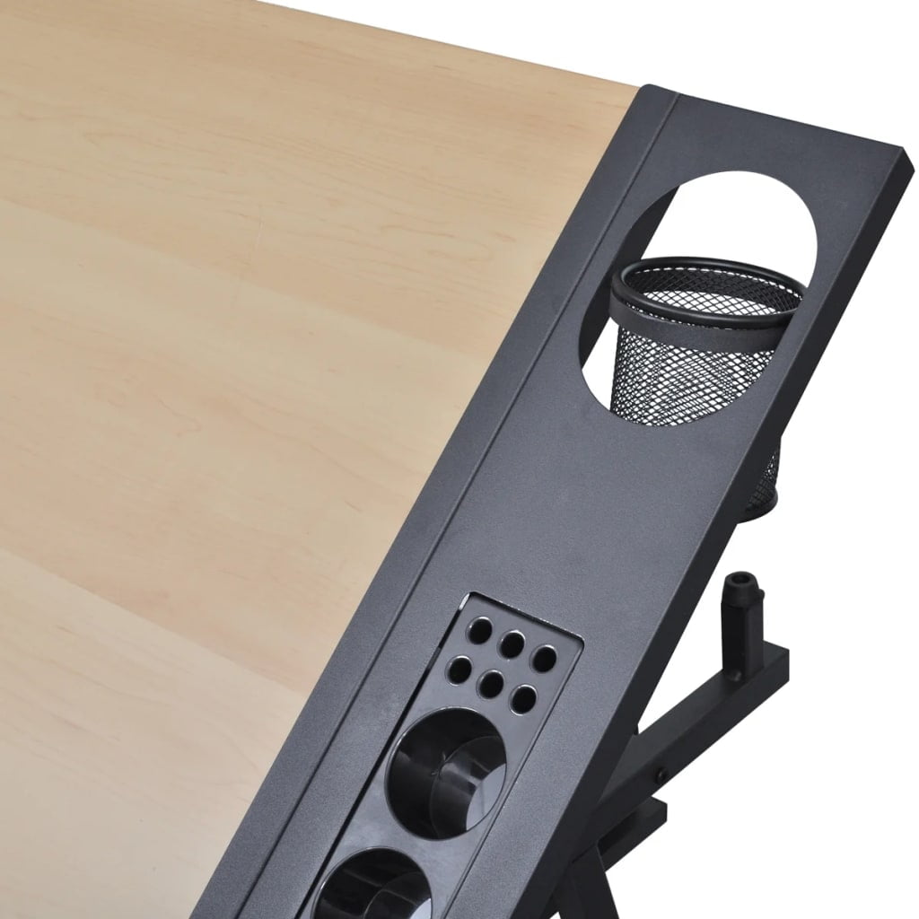 Lowestbes Computer Desk, Adjustable Drawing Station Desk w/Stool for Reading, Writing Art Craft Work Station Lowestbes Computer Desk, Adjustable Drawing Station Desk w/Stool for Reading, Writing Art Craft Work Station