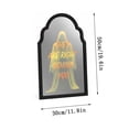 thumbnail image 4 of Martha Ghost Mirror for Halloween Stewart Spooky Ghosts for Halloween Decor Halloween Hologram Ghost Mirror for Halloween Party Decorations,19.68 in (D), 4 of 9