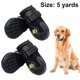 thumbnail image 1 of 4 juegos de botas para perros, zapatos para perros impermeables, botas para perros con suelas antideslizantes reforzadas por velcro reflectante y zapatos para perros al aire libre antideslizantes, 1 of 5