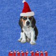 thumbnail image 2 of CafePress - Beagle Christmas - Cute Infant Baby Football Bodysuit, 2 of 3