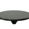 thumbnail image 4 of Carolina Classics Eila X Base Dining Table in Antique Black, 4 of 5