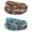 Brown+Blue, variant on Leather Wrap Bracelets for Women, Boho Leopard Multi-Layer  Beads Cuff Bracelet for Women