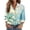 A04, variant on Women's Long Sleeve Collared Button Down Casual Printed Shirt Blouse for Everyday Fashion