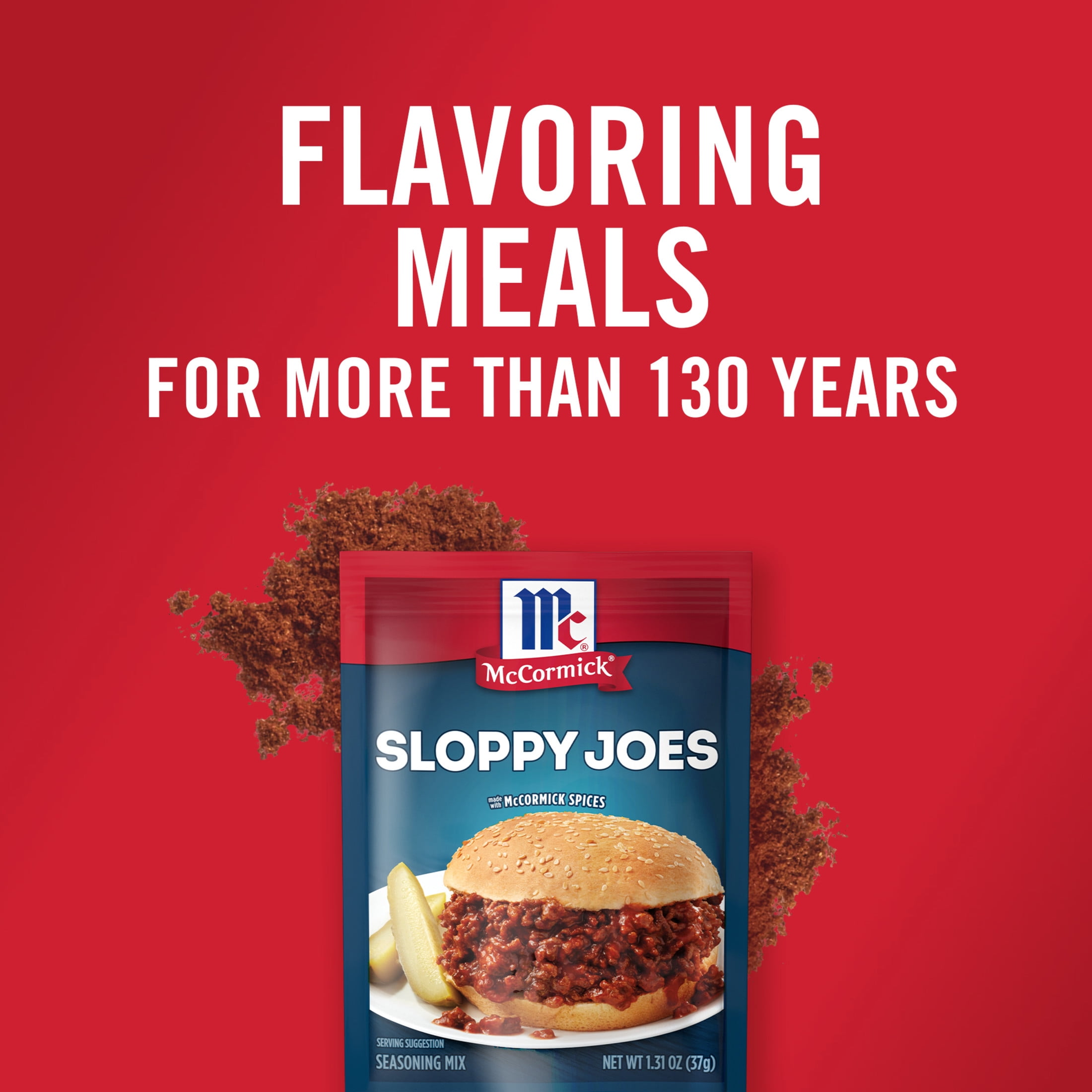 McCormick Sloppy Joes Seasoning Mix, 1.31 oz Packet