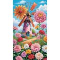 thumbnail image 1 of 5D DIY Con Forma Especial Parcial Molino Viento 40x70cm, 1 of 9