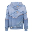 thumbnail image 5 of skpabo Zip Up Hoodies for Women Fashion Floral Print Sweatshirts Long Sleeve Hooded Pullover Top Soft Stretchable Comfortable Plus Size Outerwear with Pockets S-3XL, 5 of 6