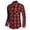 B, variant on Polo Shirts for Men Long Sleeve Dressy Oversized Flannel Shirt H,M