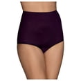 thumbnail image 6 of Vanity Fair Womens Perfectly Yours Ravissant Tailored Nylon Brief, 7, Sangria, 6 of 7