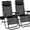 Black, variant on HarmonyStrings  Folding Reclining Lounge Chair, Outdoor Zero Gravity Recliner W/Side Tray & Detachable Headrest Pillow, Heavy-Duty Steel Frame, Reclining Folding Chair-Beige Set of 1