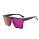 thumbnail image 4 of Gafas de sol de una pieza con montura grande para mujer, lentes coloridas de moda europea y americana, nuevas, 4 of 5