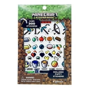 Minecraft Sticker Book with Puffy Stickers 4 Sheets