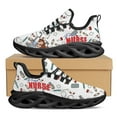 thumbnail image 1 of Yikeluo - Zapatillas deportivas para mujer, superventas, con bonitos dibujos de enfermera, estampados médicos, zapatos planos para mujer, plataforma transpirable, 1 of 6