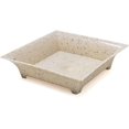 thumbnail image 3 of CMJJ 48 Pack Eco-Wheat Tiny Square Serving Tray Mini Appetizer Plates for Parties, Disposable Small Wheat Plastic+PP for all Party Essentials!, 3 of 7