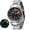 Black Stainless Steel, variant on Men's Automatic Sport Diver Watch, Stainless Steel Case with Silicone Strap, Sapphire Crystal, Super Luminous, 20ATM Waterproof, Fashion Wrist Watches, Black