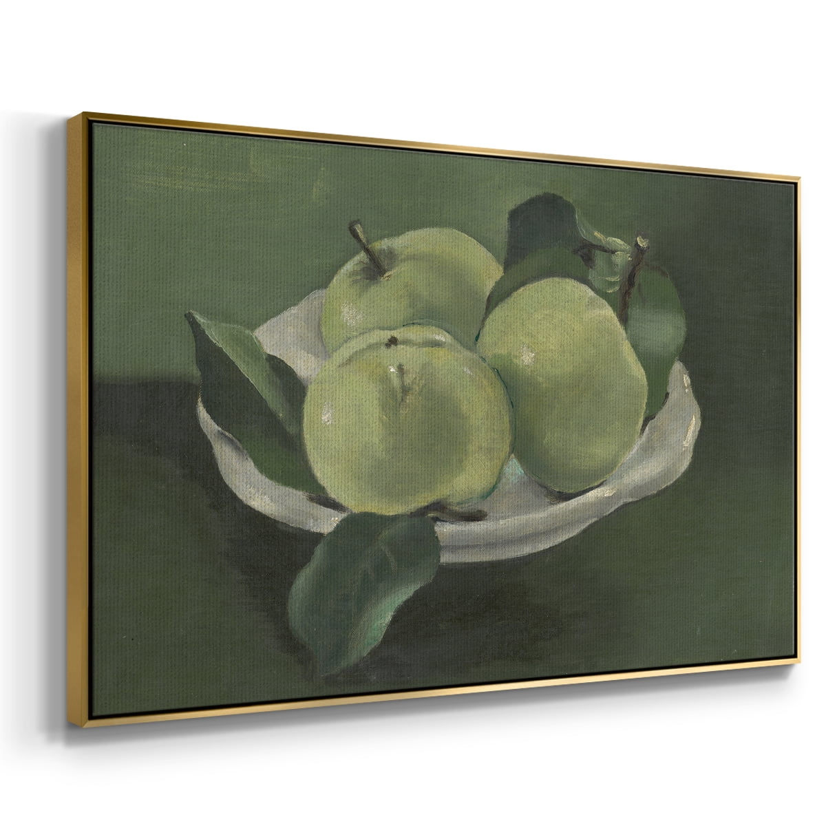 Vintage Botanical Print-LXXXVII By Wexford Home Framed in Gold Wood Gallery Wrapped Canvas 27 in. x 41 in.