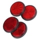 thumbnail image 1 of Reflector De Advertencia De Seguridad, M6x1.0 Reflectores Circulares Antiarañazos De 2 Pulgadas Plástico De Fácil Instalación Para Barcos Para Semirremolques ANGGREK Otros, 1 of 8