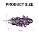 thumbnail image 2 of Preciosos adornos de cristal para el cabello, horquilla, horquilla para mujer, horquilla larga con forma de boca de pato, horquilla con patrón de diamantes de imitación de cola de caballo, 2 of 5