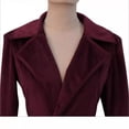 thumbnail image 3 of Gabardina larga popular de otoño e invierno, abrigo de mujer con temperamento hasta la rodilla y el tobillo, 3 of 6
