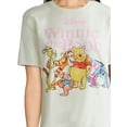 thumbnail image 4 of Winnie the Pooh Women’s Graphic Tee with Short Sleeves, Sizes XXS-XXL, 4 of 5