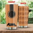 thumbnail image 4 of Acoustic Guitar Tumbler Cup with Lid 20oz - Stunning Detailed Guitar Image with Chord Chart on Back. 18/8 Kitchen Grade Stainless Steel, Double Wall Insulation, Dishwasher Safe, 4 of 6