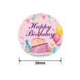 thumbnail image 3 of Happy Birthday Stickers Adhesive: 500PCS Round Sealing Labels Package Stickers, 3 of 4