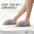 thumbnail image 6 of Bergman Kelly Women's Fuzzy Faux Fur Slide Slippers, Starlet Collection - Scuff Style (US Company), 6 of 8