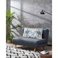 thumbnail image 3 of Blue Flower Pillow Covers King Size, Sage Green Leaves Boho Spring Watercolor Soft Bed Throw Pillowcases Breathable Cooling Long Lumbar Body Pillow Sham Cover for Bed Sofa 20''x40'', 3 of 7