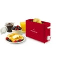 thumbnail image 5 of Nostalgia Retro Single Slot Toaster, Electroc Toaster with Cancel, Defrost, and Bagel Button, Red, 5 of 7