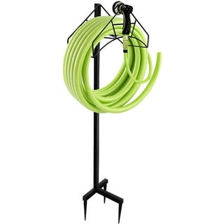 Water Hose Holder, ROSSNY Garden Hose Reel Stand Freestanding Heavy Duty  for Outdoor