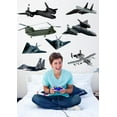 thumbnail image 2 of Wallhogs Military Aircraft Multi-Pack II Wall Decals 24"x52", 2 of 2