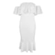 thumbnail image 2 of Vestido midi de sirena con hombros descubiertos y hombros descubiertos para mujer S Hugo  vestido de coctel para mujer, 2 of 9