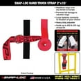 thumbnail image 2 of Snap-Loc Hand Truck Strap 2"X15' (!) With Hook & Loop Storage Fastener SLTC215DR, 2 of 7