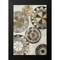 thumbnail image 2 of Reeves, Tom 11x14 Black Modern Framed Museum Art Print Titled - African Rings I, 2 of 5