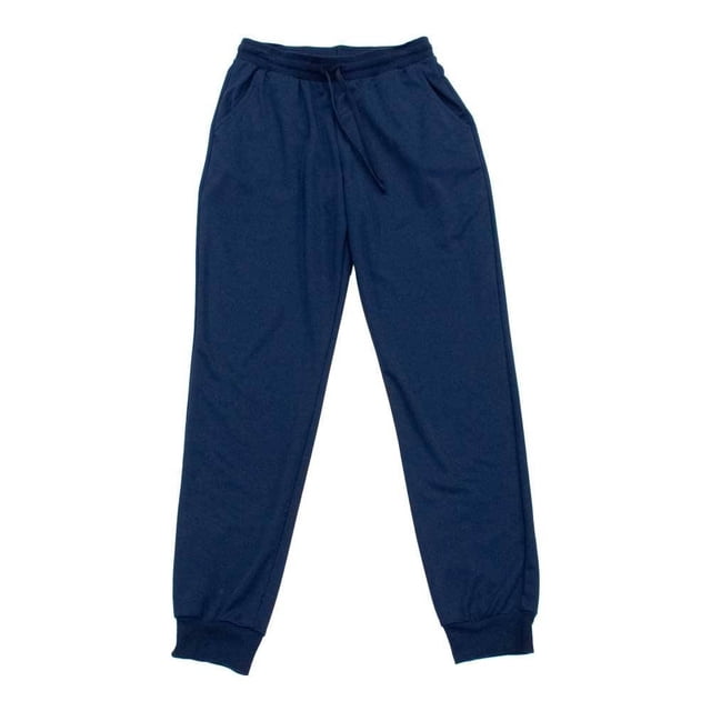 Pantalón Athletic Works para Caballero Jareta y Bolsas en Costado Azul Marino Talla G