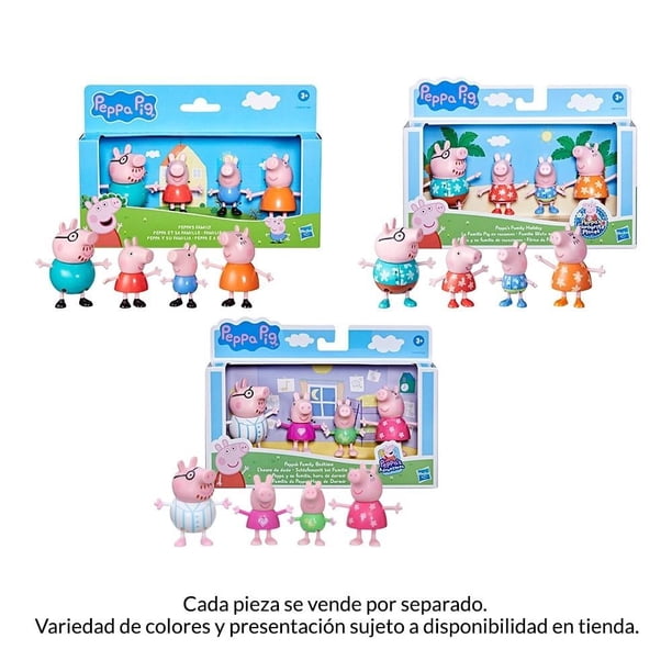 Set de Juego Hasbro Peppa Pig y su familia Varios Modelos 1 Pieza