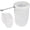 White-6pcs, variant on Fine Mesh Strainer, 3 count Cloth Strainer Bags with Stainless Steel Handle, Nut Milk Bag, Juice Strainer for Kitchen