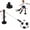 White, variant on 360 Rotating Independent Soccer Trainer with Suction Cup, Solo Soccer Trainer for Kids Youth & Adults, Portable Training Aid for Ball Control, Kicking Practice, Home Backyard Gym Playground