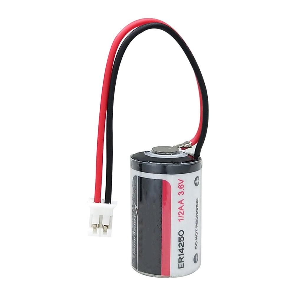 4pcs EVE ER14250 3.6V LS14250 1/2 AA Size 1200mAh Lithium Battery with Plug