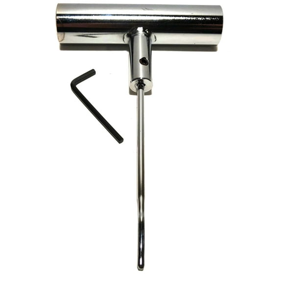 Kex Metal T-Handle Split Eye Needle Tire Plug Repair Tool with Allen Wrench