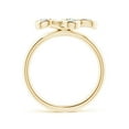 thumbnail image 2 of ANGARA Lab Grown Pave-Set Diamond Daisy Ring for Women in 14K Yellow Gold (Size-2.8mm| Color-F-G| Clarity-VS) | April Birthstone, Anniversary, Jewelry Gift for Women | Lab-Grown Diamond Ring, 2 of 8