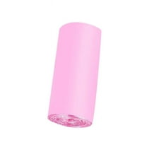 1 Roll 15 Pcs Trash Bag,Small Colorful Trash Bags Thicken Value Bathroom Trash Can Bin Liners,Small Garbage Bags with Handles for Kitchen Bathroom Office Waste Basket, Pink