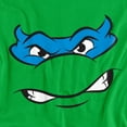 thumbnail image 3 of Teenage Mutant Ninja Turtles Leonardo Angry Kids T Shirt (4) for Toddler Boys and Girls, Kelly Green, 3 of 5