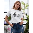 thumbnail image 2 of Ashes Support T-Shirt Women -Mohsen Najafi Designs, Female Small, 2 of 4