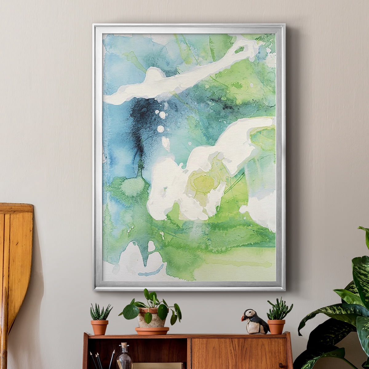 Rising Above I Premium Framed Print, in Gold, Black, or Silver - Ready to Hang