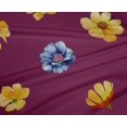 thumbnail image 4 of oneOone Polyester Lycra Fabric Flower Watercolor Print Fabric BTY 56 Inch Wide, 4 of 4