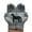 Gray, variant on Women Cute Horse Full Finger Gloves Stretchy Knit Cycling Solid Color Mittens